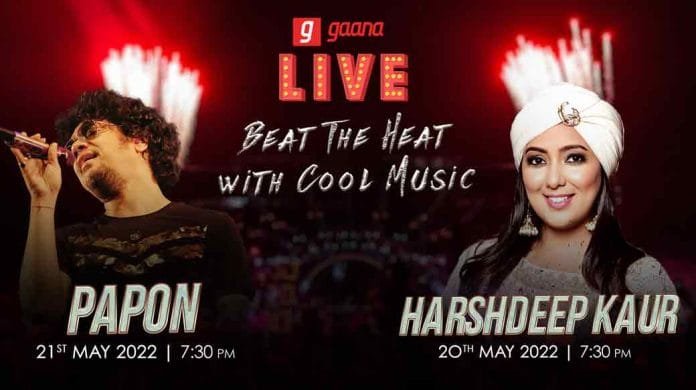 Harshdeep-Kaur-and-Papon Harshdeep Kaur and Papon