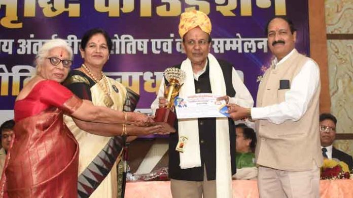 Dr PM Bhardwaj honored with Jyoti Bhaskar Alankaran
