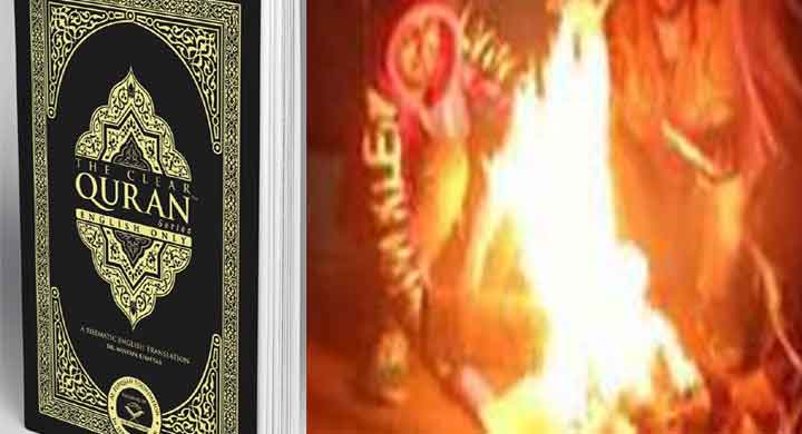 Quran burning case