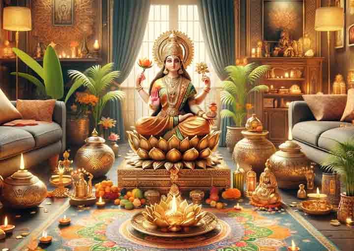 Sacred Steps to Please Goddess Lakshmi INVC