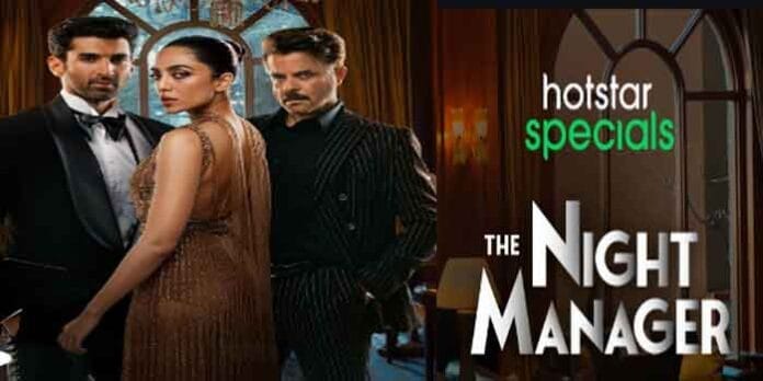 Anil-Kapoor-and-Aditya-Roy- Anil Kapoor and Aditya Roy Kapur in The Night Manager, nominated for the 2024 International Emmy Awards