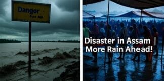 Assam reels under flood fury as Brahmaputra river overflows, displacing over 6.5 lakh residents