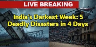 Back-to-back tragedies hit India: 5 massive disasters in 96 hours. Get the shocking details of the crashes, collapses, and rising death toll