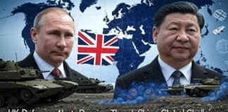 Britain's 10-year defense review names Russia a major global threat and warns of China's growing military alliances