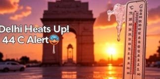 Heat alert Delhi June 2025