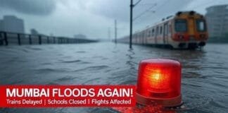 Heavy Rain Turns Mumbai Roads into Rivers: Locals Struggle to Move