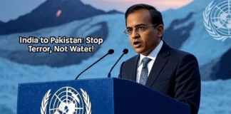 India Exposes Pakistan’s Terrorism Impact on Indus Water Treaty at UN Glacier Conference