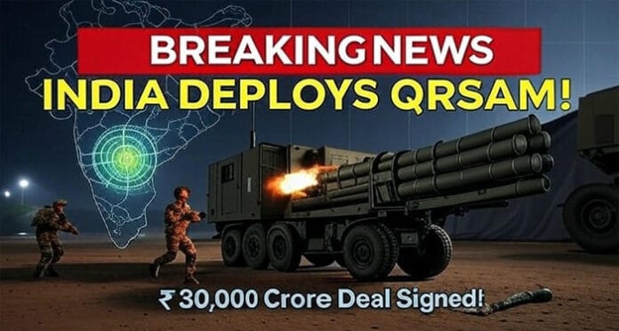 Indian-Army-to-Deploy-Deadl Now India will increase border security with QRSAM missiles, India will spend ₹30,000 crores to stop drones and aircraft of Pakistan and China