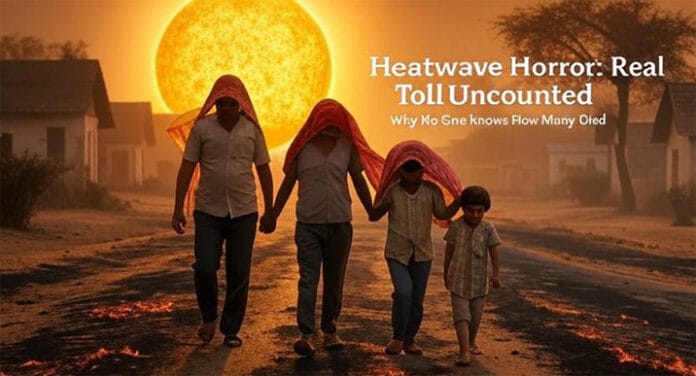 India's-Heatwave-Death-Coun India is burning, but the real number of heatwave deaths is missing. Flawed reporting systems and data mismatches hide the full human cost. Discover the shocking truth behind the crisis.