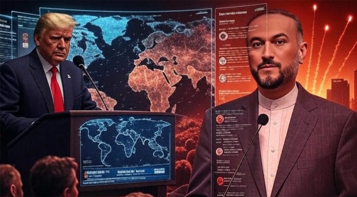 Iran-points-to-Trump's-Trut Iran points to Trump’s Truth Social posts as proof of U.S. involvement.