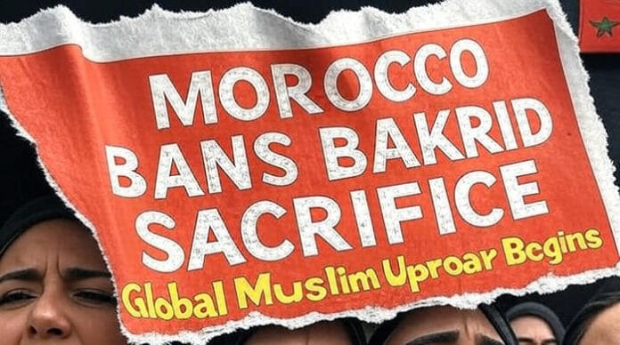 Morocco-banned-animal-sacri Morocco Bans Animal Sacrifice on Bakrid 2025: King’s Order Sparks Islamic World Outrage