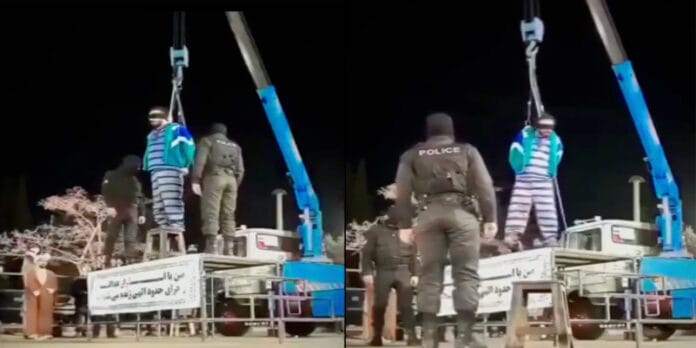Public-punishment-for-Mossa Public punishment for Mossad spies in Iran