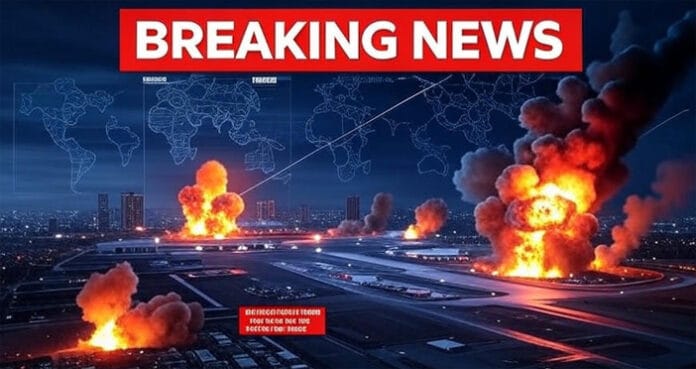 Tehran-skyline-under-attack Tehran skyline under attack as Israel launches airstrikes across key nuclear sites