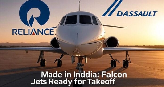 falcon-2000-jets-made-in-in India Takes Off: Dassault and Reliance to Build Falcon 2000 Jets in Nagpur