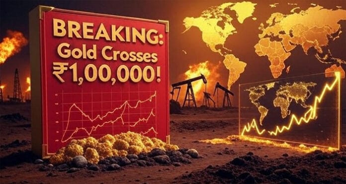 gold-price-crosses-1-lakh-m Global conflict pushes gold past ₹1 lakh. Silver also gains! Full breakdown of rates, expert tips & what investors should do next.