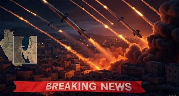 iran-launches-new-missile-s Middle East on Edge as Iranian Missiles Slam Israeli Cities