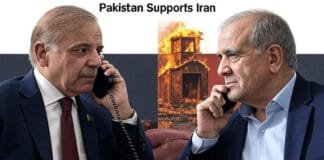 Pakistan’s PM Shehbaz Sharif speaks with Iran’s President Masoud Pezeshkian after Israeli airstrikes, showing strong regional unity