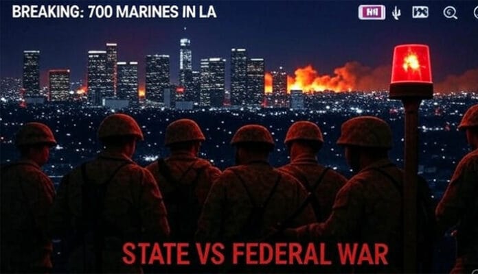 trump-deploys-700-marines-l Trump sends troops to LA as immigrant protests rage. Governor Newsom vows to sue. Read what’s really happening on the ground