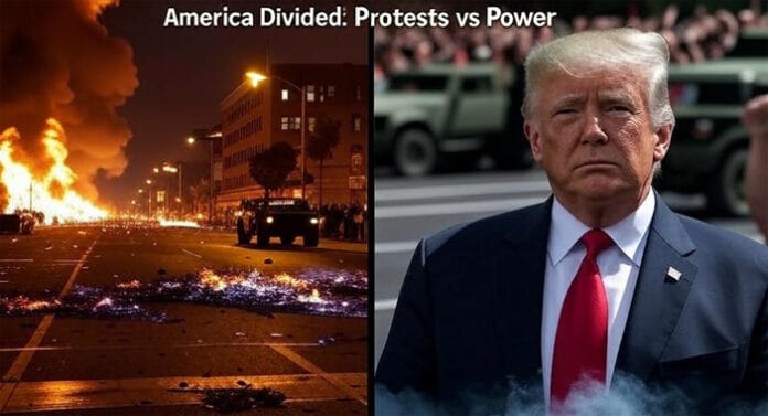 Massive protests against President Trump erupt across the US after immigration raids. From LA riots to Virginia violence, cities are boiling with anger.