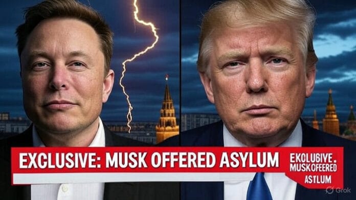 After a messy fallout with US President Trump, Elon Musk receives a jaw-dropping offer from Russia. Read full details of the asylum drama