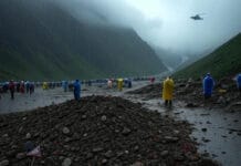 Amarnath Yatra 2025 Halted After Deadly Landslide — Baltal & Pahalgam Routes Shut, 1 Devotee Dead Amarnath Yatra 2025 Halted After Deadly Landslide