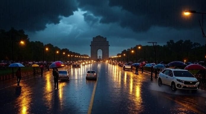 Delhi monsoon forecast July 2025
