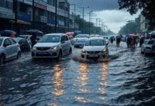 Delhi-NCR Drenched! Roads Turn to Rivers After Torrential Rain – What’s Next in the Forecast? Latest Weather Update