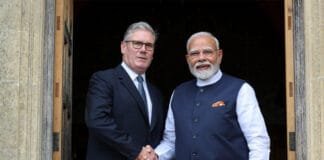 PM Modi and PM Starmer meeting London