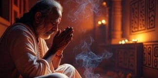 Why do Hindus remove their shoes before puja