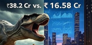 Jurassic Park Re-Birth roars at the Indian box office with a ₹38.2 Cr weekend blitz