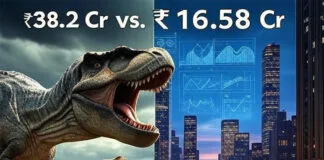 Jurassic Park Re-Birth roars at the Indian box office with a ₹38.2 Cr weekend blitz