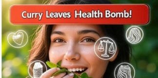 Chew Curry Leaves Daily and Watch 8 Health Problems Vanish Naturally!