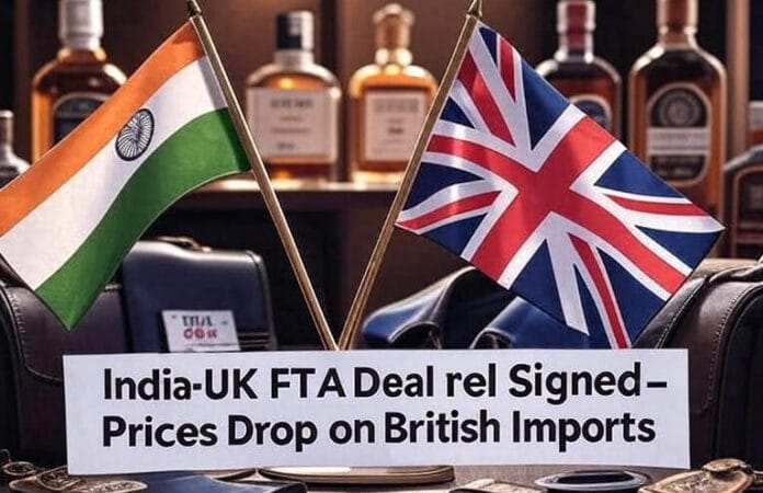 india-uk-fta-whiskey-footwe India UK FTA benefits - UK products cheaper in India