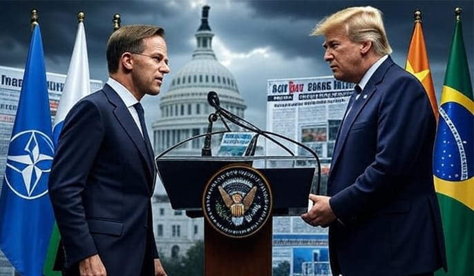 trump-tariff-warning-rutte- Mark Rutte Warns Global Giants: Stop Trading With Russia or Face Sanctions