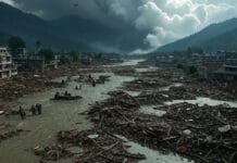 Uttarkashi Cloudburst Triggers Chaos: Torrential Rains Continue to Batter Uttarakhand, Schools Shut, Alerts Issued Uttarkashi cloudburst news and Uttarakhand heavy rain alert