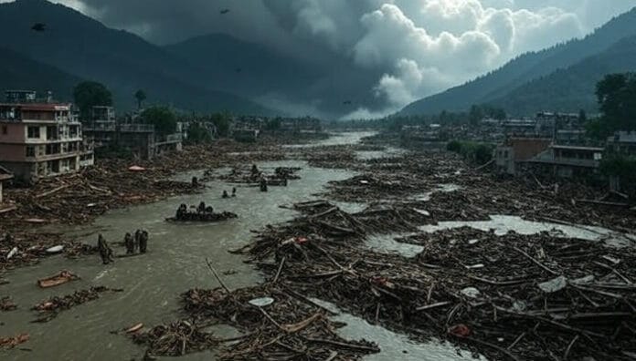 Uttarkashi-cloudburst-news- Uttarkashi cloudburst news and Uttarakhand heavy rain alert