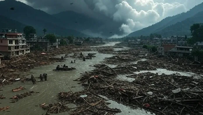 Uttarkashi-cloudburst-news- Uttarkashi cloudburst news and Uttarakhand heavy rain alert