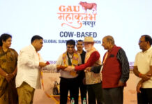 ‘Gau Mahakumbh’ in Jaipur Hailed as a Landmark Event for Transforming India’s rural economy : Dr DP Sharma Dr. DP Sharma at Gau Mahakumbh