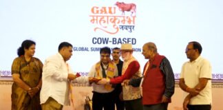 Dr. DP Sharma at Gau Mahakumbh