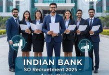 Indian Bank SO Recruitment 2025: 171 Specialist Officer Vacancies, Salary Up to ₹1.20 Lakh