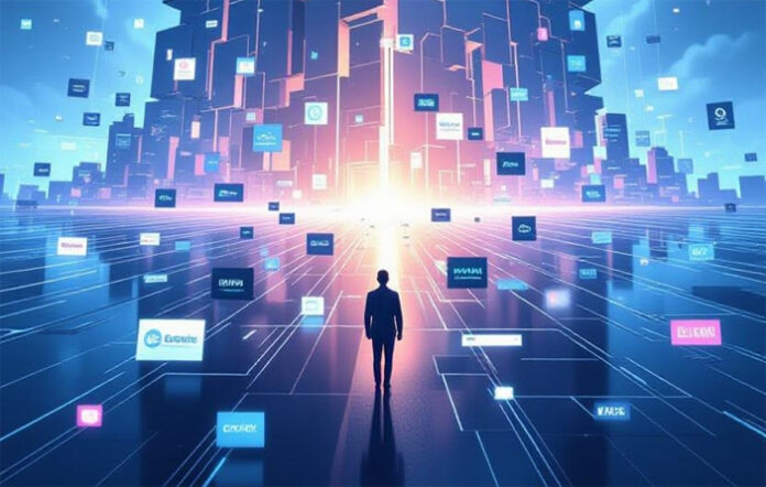 AWS data center during global cloud outage affecting internet services