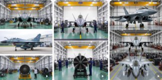 Indian Air Force fighter jets on runway with technicians working, representing new engine procurement program