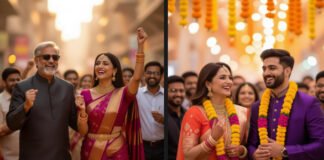 Investors celebrate Diwali 2025 stock market rally as Sensex hits record high on Dalal Street