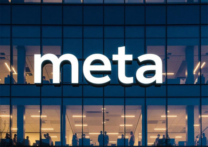 Meta-headquarters-building- Meta headquarters building with employees leaving after AI division job cuts