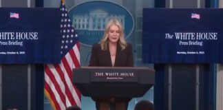 White House Press Secretary Caroline Levitt