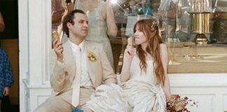 Carly Rae Jepsen at her intimate wedding ceremony in 2025