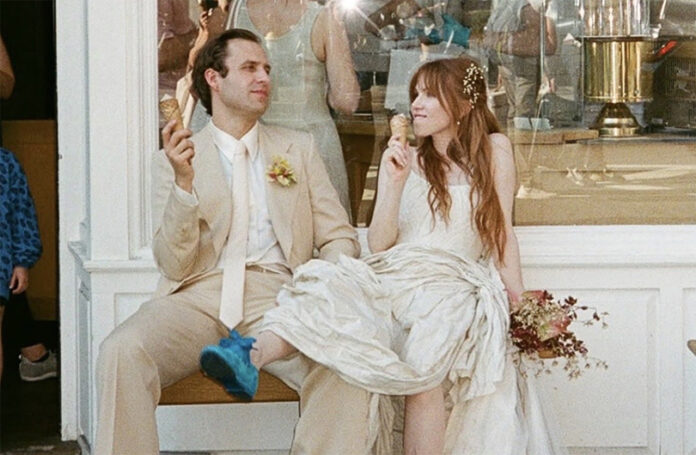Carly Rae Jepsen at her intimate wedding ceremony in 2025