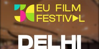 Audience attending the European Union Film Festival 2025 in India, watching European films and participating in discussions