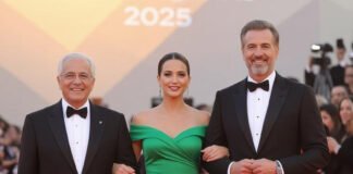 Red carpet at the 23rd Morelia International Film Festival 2025 with international actors and filmmakers