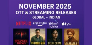 November 2025 OTT & Streaming Releases